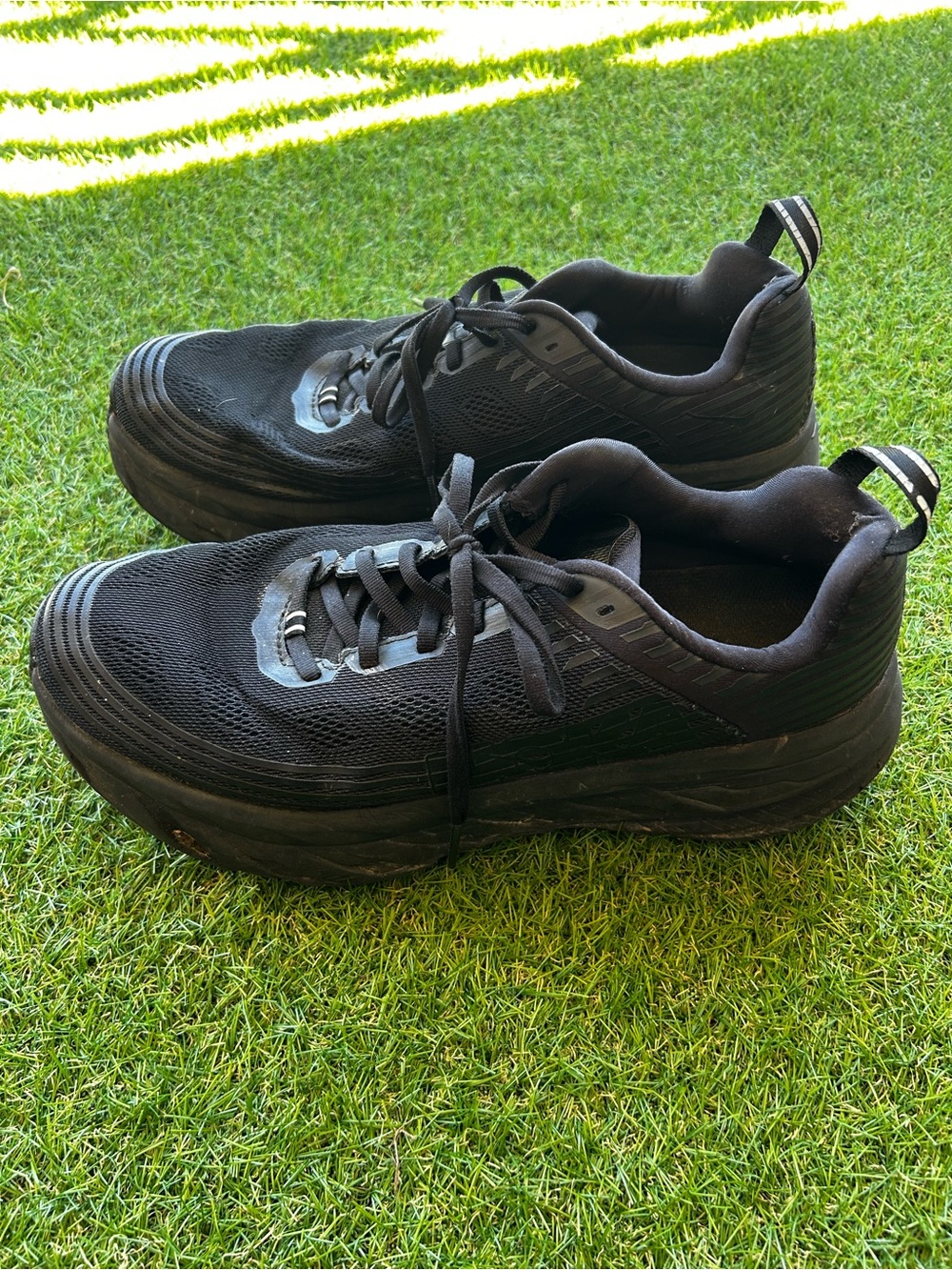 Hoka men’s running shoes size 11 black